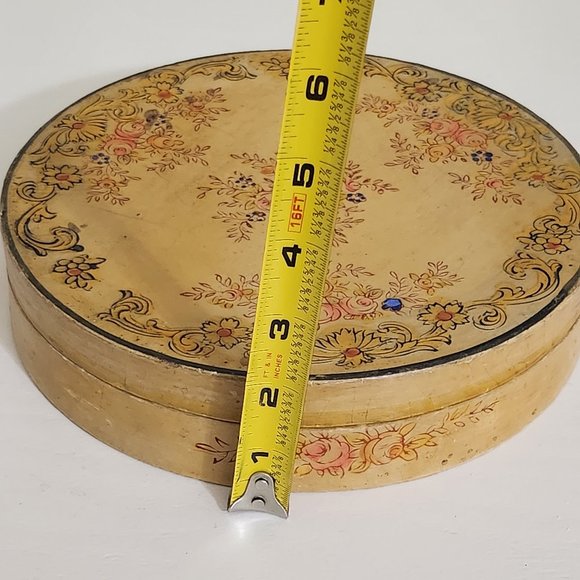 Antique Japanese Porcelain Serving Dish in Original Hand Painted Wooden Box - Picture 6 of 10